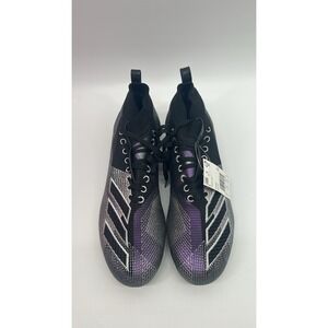 Adidas Adizero 8.0 Football Cleats Mens Size 10.5 Black Purple Metallic BB7704